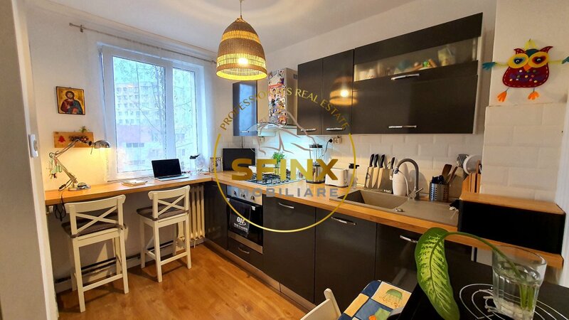 Comision 0%! 2 camere Titan metrou  1 Decembrie renovat mobilat utilat